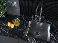 Кухонная мойка Paulmark Aller 48 Uni PM804844-BS Брашированная сталь — фото 3, Кухонные мойки