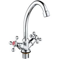 Смеситель для кухни Ростовская Мануфактура Сантехники SL71-271F Хром — фото 1, Смесители