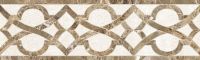 Керамический бордюр Шахтинская плитка (Unitile) Глория беж 02 7,5х25 см — фото 1, Керамическая плитка