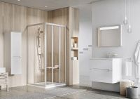 Душевая стенка Ravak Supernova APSS-75 94030UR2Z1 профиль Сатин стекло Transparent — фото 3, Боковые стенки