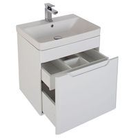 Товар: Тумба с раковиной Aquanet София 60 212586 подвесная Белый глянец - фото 3 Тумба с раковиной Aquanet София 60 212586 подвесная Белый глянец — фото 3, Тумбы с раковиной