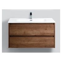 Тумба под раковину BelBagno Kraft 90 KRAFT-900-2C-SO-RT подвесная Табачный дуб — фото 1, Мебель для ванной