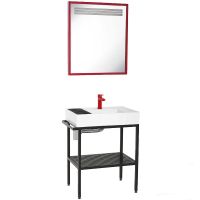 Товар: Тумба с раковиной Creavit Arya 68 AR065-M+AR065 Черная - фото 4 Тумба с раковиной Creavit Arya 68 AR065-M+AR065 Черная — фото 4, Мебель для ванной