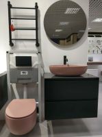 Унитаз AeT Dot 2.0 S555T0R0V6142 подвесной Розовый матовый без сиденья — фото 2, Унитазы