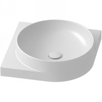 Раковина Ravak Yard 45 C XJX01045000 угловая Белая — фото 1, Мини-раковины