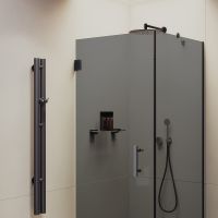 Товар: Душевой уголок Maybah Glass MGY-1309-6 1000x1000x1950 на петлях Черный стекло графитовое - фото 2 Душевой уголок Maybah Glass MGY-1309-6 1000x1000x1950 на петлях Черный стекло графитовое — фото 2, Душевые уголки