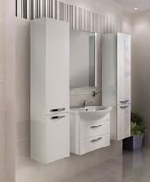 Товар: Зеркало Aquaton Ария 80 1A141902AA010 Белое - фото 4 Зеркало Aquaton Ария 80 1A141902AA010 Белое — фото 4, Зеркала в ванную комнату