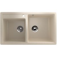 Кухонная мойка Ulgran Classic U-200-328 Бежевая — фото 1, Кухонные мойки