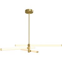 Подвесной светильник Maytoni Modern Axis MOD106CL-L40G3K Белый Золото — фото 1, Подвесные светильники