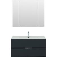 Товар: Комплект мебели для ванной Aquanet Алвита New 100 274201 подвесной Антрацит - фото 3 Комплект мебели для ванной Aquanet Алвита New 100 274201 подвесной Антрацит — фото 3, Комплекты мебели для ванной