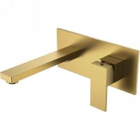 Смеситель для раковины Boheme Qubic 475-BR Бронза — фото 1, Смесители