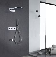 Товар: Душевая система Abber Wasser Kreis AF8150 с термостатом Хром - фото 2 Душевая система Abber Wasser Kreis AF8150 с термостатом Хром — фото 2, Душевое оборудование. Душевая программа