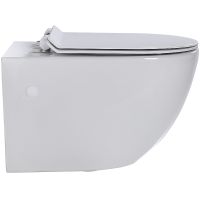 Товар: Унитаз beWash Lusso BKWHR004550 подвесной Белый с сиденьем Микролифт - фото 3 Унитаз beWash Lusso BKWHR004550 подвесной Белый с сиденьем Микролифт — фото 3, Унитазы