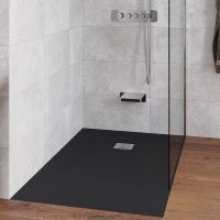 Товар: Душевой поддон из искусственного камня Excellent Arda 160x90 BREX.1503.160.090.BLN Черный - фото 3 Душевой поддон из искусственного камня Excellent Arda 160x90 BREX.1503.160.090.BLN Черный — фото 3, Душевые поддоны