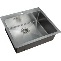 Кухонная мойка ZorG Light ZL R 590510 Нержавеющая сталь — фото 1, Кухонные мойки