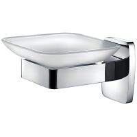 Мыльница CeramaLux Cube 12604 Хром — фото 1, Мыльницы