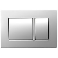 Клавиша смыва Bocchi Cesano 8200-0030 Хром матовая — фото 1, Комплектующие для душевого оборудования