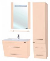 Товар: Зеркало Bellezza Берта 75 4610712050079 с подсветкой Бежевое - фото 2 Зеркало Bellezza Берта 75 4610712050079 с подсветкой Бежевое — фото 2, Зеркала в ванную комнату