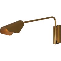 Настенный светильник Maytoni Modern Notta MOD417WL-01BS1 Латунь — фото 6, Светильники