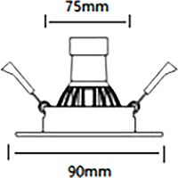 Товар: Встраиваемый светильник Crystal Lux CLT 061C1 GO Прозрачный Золото - фото 3 Встраиваемый светильник Crystal Lux CLT 061C1 GO Прозрачный Золото — фото 3, Точечные светильники