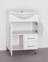 Товар: Тумба под раковину Style Line Эко Стандарт 10 2 Байкал 60 Белый глянец - фото 4 Тумба под раковину Style Line Эко Стандарт 10 2 Байкал 60 Белый глянец — фото 4, Мебель для ванной