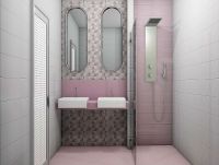 Керамическая плитка Belleza Блум розовый 00-00-5-08-01-41-2340 настенная 20х40 см — фото 2, Керамическая плитка