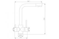 Товар: Смеситель для кухни ZorG Steel Hammer SH 552 BLACK CR Черный матовый - фото 2 Смеситель для кухни ZorG Steel Hammer SH 552 BLACK CR Черный матовый — фото 2, Смесители для кухни