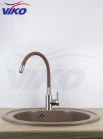 Товар: Смеситель для кухни Viko V-4458 Нержавеющая сталь Коричневый - фото 3 Смеситель для кухни Viko V-4458 Нержавеющая сталь Коричневый — фото 3, Смесители для кухни