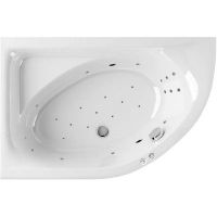 Акриловая ванна Excellent Aquarella 170x110 L WAEX.ARL17.ULTRA.CR с гидромассажем — фото 1, Ванны