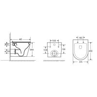 Товар: Унитаз Niagara Vista NG-9302 подвесной с сиденьем Микролифт - фото 8 Унитаз Niagara Vista NG-9302 подвесной с сиденьем Микролифт — фото 8, Унитазы