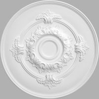 Розетка потолочная Decomaster DM-0361A 348x36x348 мм — фото 1, Розетки потолочные