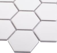 Товар: Керамическая мозаика StarMosaic Hexagon small White Glossy MT32000/IDL1001 26,5x27,8 см - фото 4 Керамическая мозаика StarMosaic Hexagon small White Glossy MT32000/IDL1001 26,5x27,8 см — фото 4, Мозаика