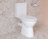 Унитаз компакт Vitra S10 Open-Back 9822B003-7204 с бачком и сиденьем Микролифт — фото 2, Напольные унитазы