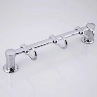 Товар: Вешалка для полотенец Frap F205-3 Хром - фото 3 Вешалка для полотенец Frap F205-3 Хром — фото 3, Крючки для полотенец