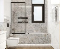 Керамогранит Laparet Vela Blue полированный 60х120 см — фото 4, Керамогранит