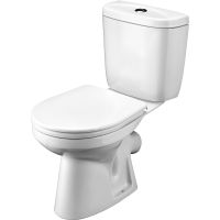 Унитаз компакт Santek Анимо 1.WH30.2.134 с бачком и сиденьем — фото 1, Напольные унитазы