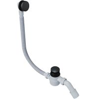 Слив-перелив Excellent Moli 60/80/100 ARIN.3210BL click-clack Черный матовый — фото 1, Сливы-переливы