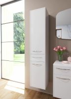 Шкаф пенал Эстет Barcelona 35 L ФР-00003588 подвесной Белый — фото 2, Пеналы для ванной комнаты