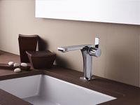 Смеситель для раковины Paffoni Rock RO071ST Сталь — фото 3, Смесители для раковины