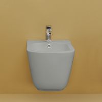 Товар: Биде Kerasan Tribeca 512559 подвесное Grigio matt - фото 2 Биде Kerasan Tribeca 512559 подвесное Grigio matt — фото 2, Биде