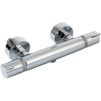 Смеситель для душа Hansgrohe Ecostat Comfort 13116000 с термостатом Хром — фото 2, Смеситель для душа