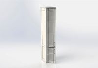 Товар: Шкаф пенал Aquanet Бостон 36 L 209680 Белый матовый - фото 6 Шкаф пенал Aquanet Бостон 36 L 209680 Белый матовый — фото 6, Пеналы для ванной комнаты