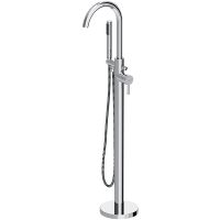 Смеситель для ванны Damixa Scandinavian Pure 365000000 Хром — фото 1, Смесители напольные