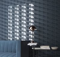 Керамическая плитка Equipe Curve Ink Blue 28852 настенная 8,3х12 см — фото 2, Керамическая плитка