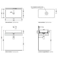 Товар: Раковина-чаша Flaminia Mini 75 MWL75 Белая - фото 2 Раковина-чаша Flaminia Mini 75 MWL75 Белая — фото 2, Раковины