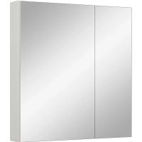 Зеркальный шкаф Runo Лада 60 00-00001159 Белый — фото 1, Зеркальные шкафы в ванную
