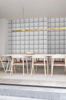 Обои Grandeco Asperia A 60103 Винил на флизелине (0,53*10,05) Серый, Геометрия/Клетка — фото 2, Обои для стен