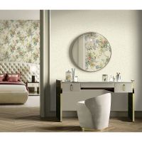 Обои Decori-Decori Amore 82880 Винил на флизелине (1,06*10,05) Бежевый/Серый, Штукатурка/Геометрия — фото 2, Обои для стен