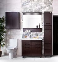 Тумба под раковину Бриклаер Чили 90 4627125415128 Венге — фото 3, Мебель для ванной