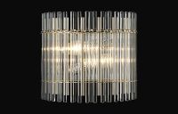 Настенный светильник Crystal Lux Aurelio AP3 Gold Chrome Transparent Прозрачный Золото Хром — фото 4, Светильники